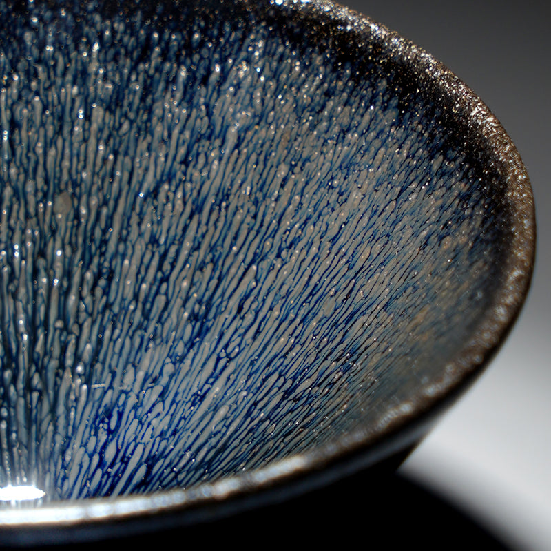 银毫建盏,斗笠器型,经典作品