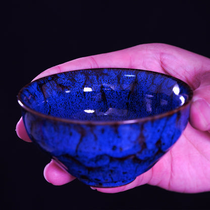 窑变五行杯，纯手工制作，茶杯，咖啡杯，五只套装