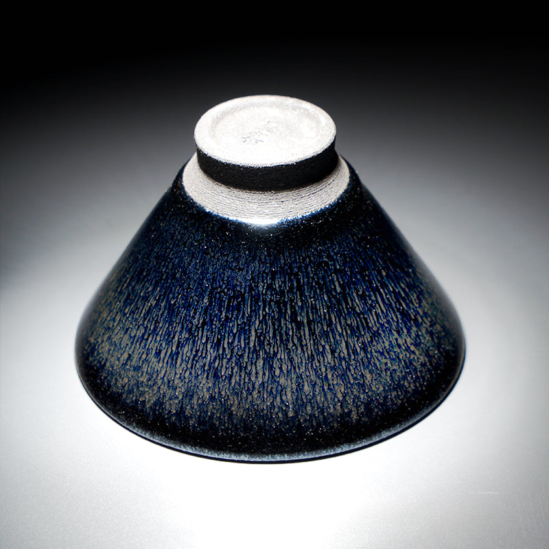 银毫建盏，斗笠器型，经典作品